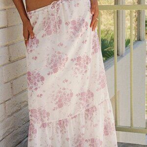 Modern Girl Maxi Skirt Pink